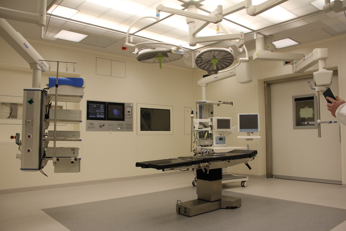 Managing shared medical equipment and facilities.