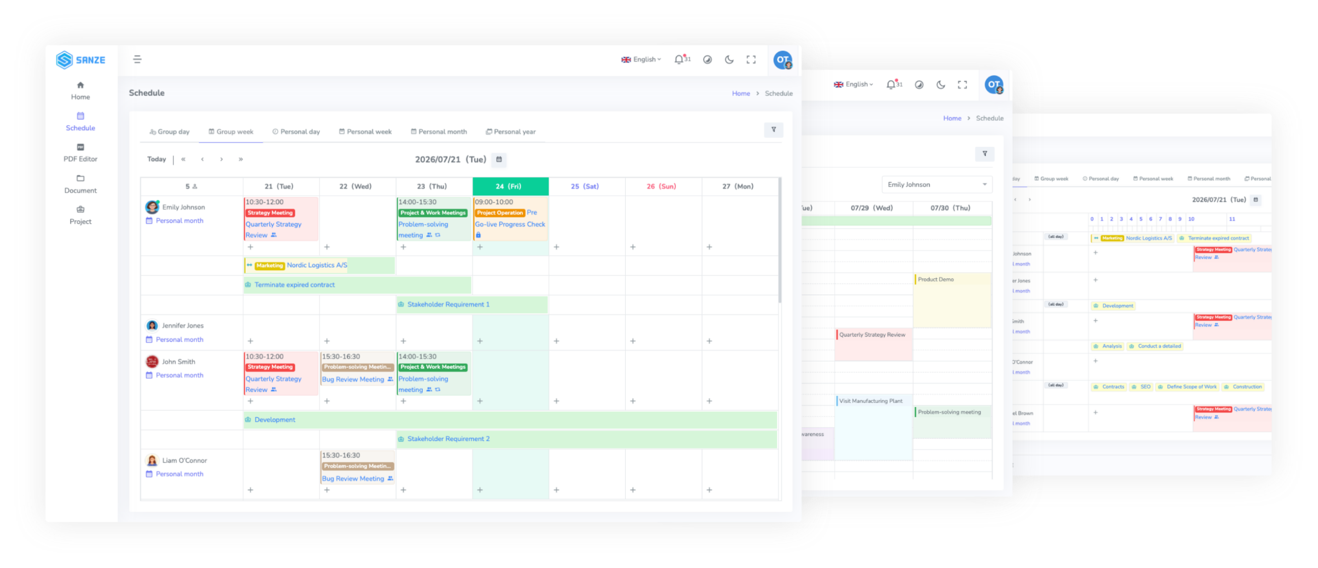 Smart Scheduling for People, Teams, and Business Operations
